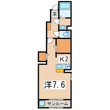 レジデンス・オヤクエンの物件間取画像